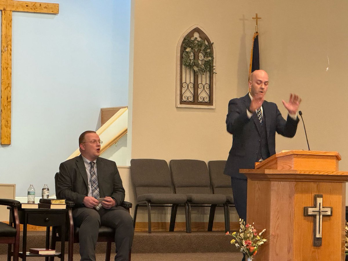 I’m honored to preach at the Victory Baptist Church in Winthrop, Maine, this evening. Pastor Chris Droullard is doing a great job. Pray for God to move mightily.

#SaveNewEngland