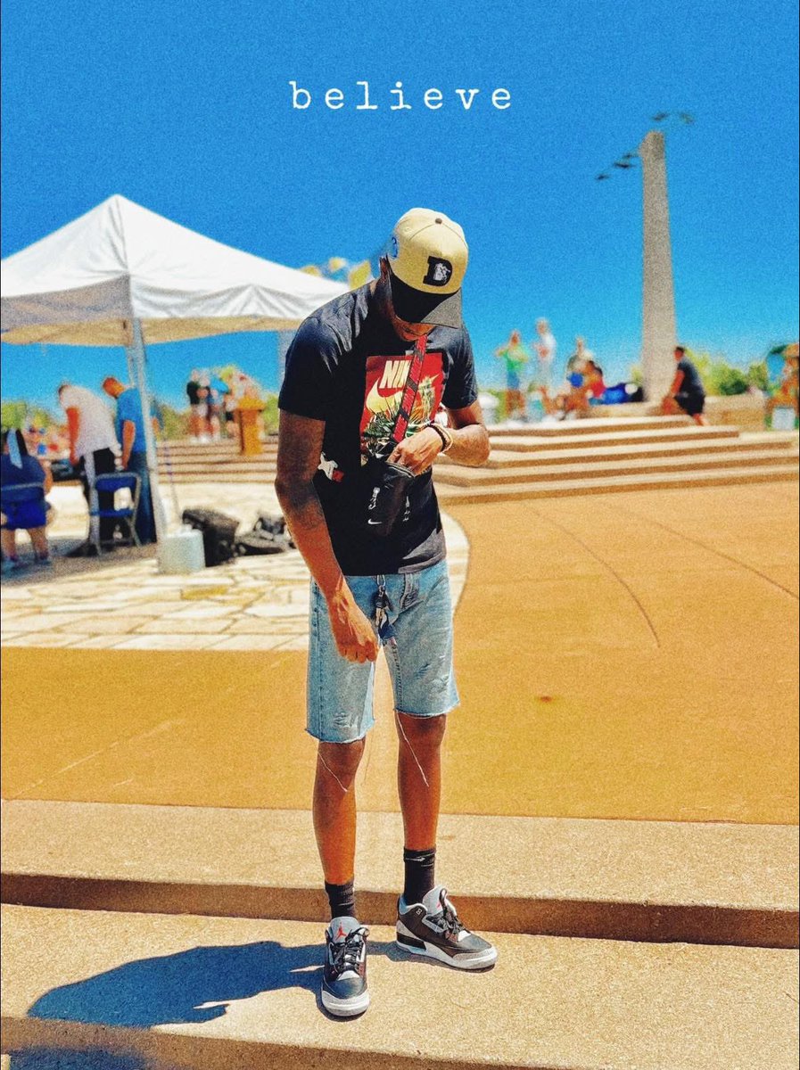 Believe in something..