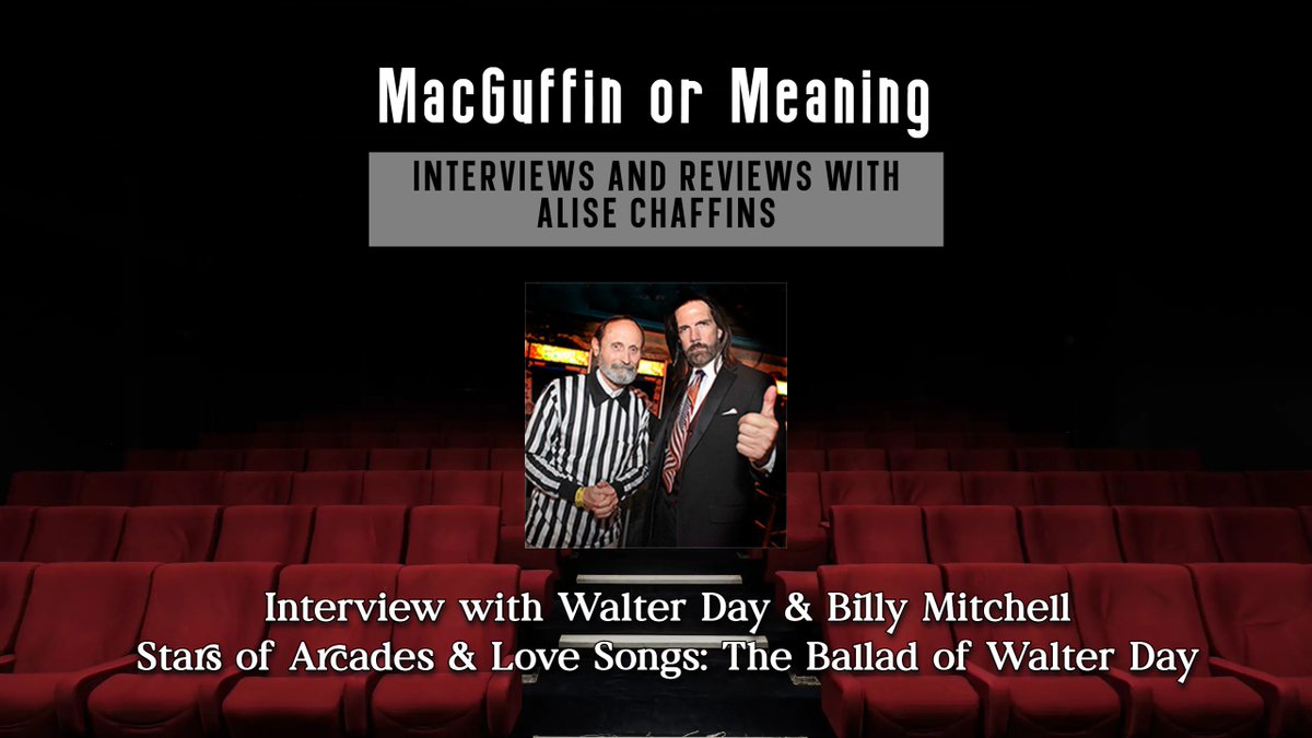 Alise Chaffins (@alisechaffins) on Twitter photo Is this the pinnacle of my career as a film critic? Maybe not, but getting to talk to Walter Day and Billy Mitchell is one of the coolest things I've had the opportunity to do. <a href="/ArcadesLovSongs/">ArcadesAndLoveSongs</a> youtu.be/qsJ8iLR6Meg?si… Is this the pinnacle of my career as a film critic? Maybe not, but getting to talk to Walter Day and Billy Mitchell is one of the coolest things I've had the opportunity to do. <a href="/ArcadesLovSongs/">ArcadesAndLoveSongs</a> youtu.be/qsJ8iLR6Meg?si…