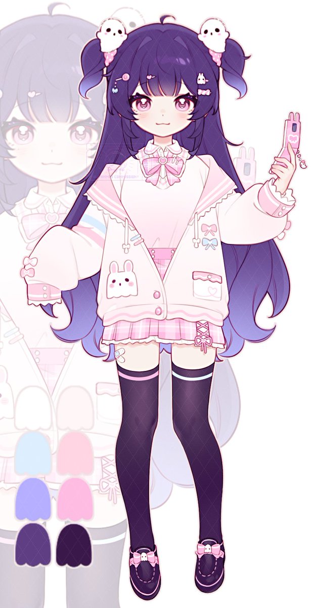 Vgen custom design for Tea!! 💜🥺