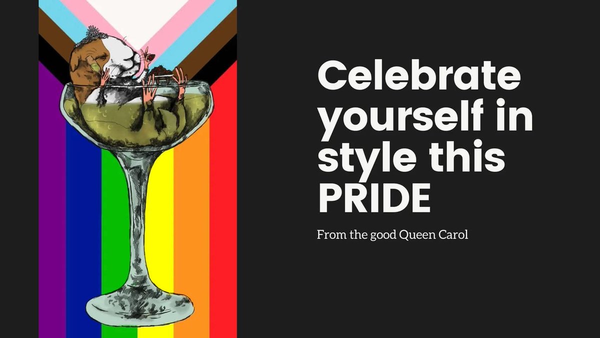 Taking a break from here to remind everyone that we're gay as hell and not going anywhere. Happy Pride Month!
