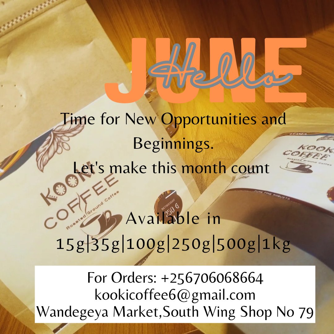 Kooki Coffee (@kookicoffee) on Twitter photo Let's kick off the month with a refreshing cup of coffee and make it a June to remember! 💫.
What are your favorite coffee drinks?
#June2025 #Coffee Let's kick off the month with a refreshing cup of coffee and make it a June to remember! 💫.
What are your favorite coffee drinks?
#June2025 #Coffee
