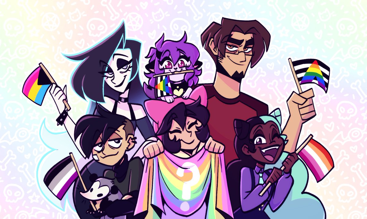 Happy Pride Month! You are wanted and loved, so keep making life all the more colorful!
