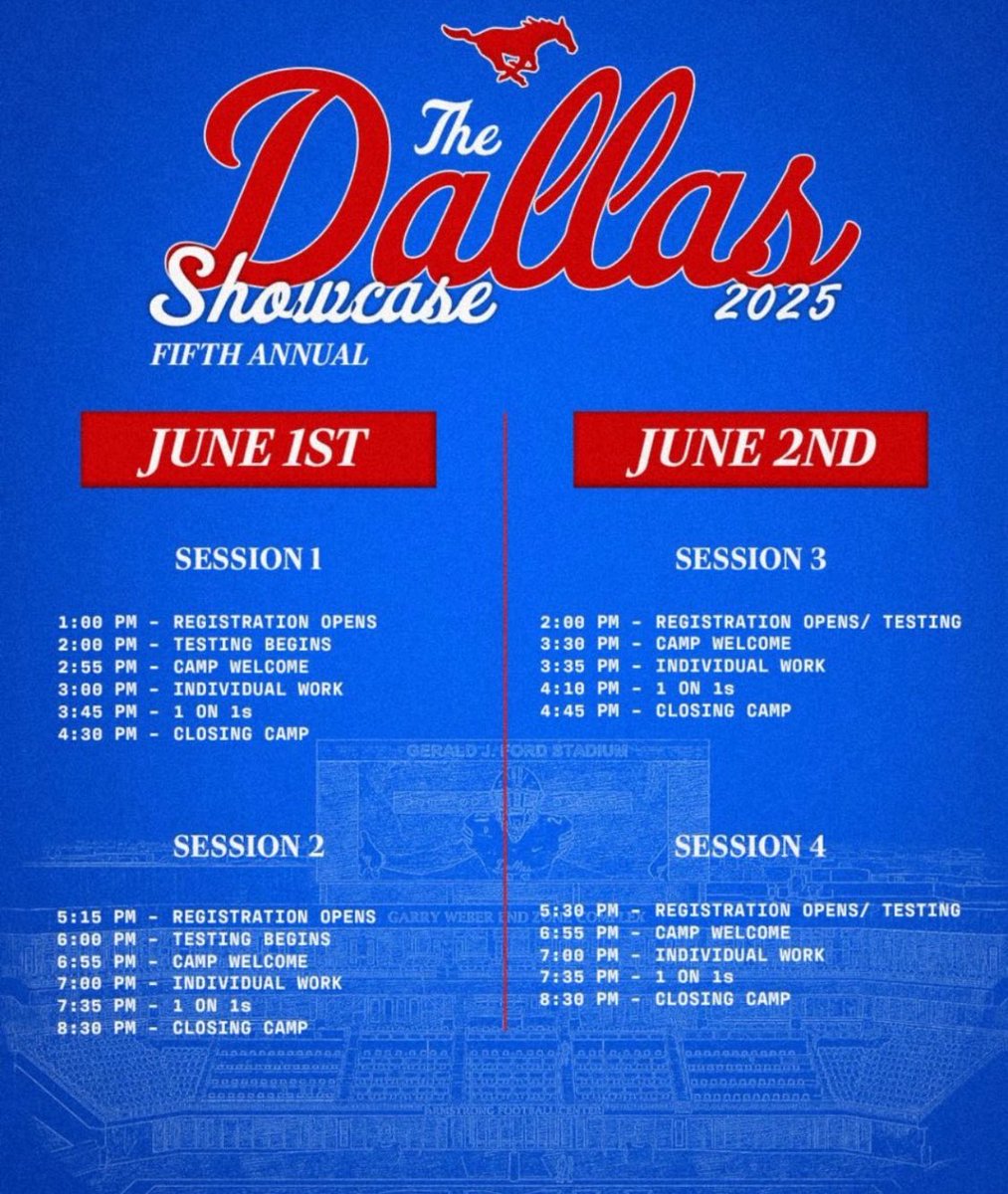 Jordan Hatten (@jordanhatten7) on Twitter photo I will be @ SMU Mega Camp tomorrow.
Session 1!
<a href="/H_Gray94/">Hakim Gray 🏈</a> <a href="/RussellEllingt4/">Russell Ellington</a> <a href="/TheUCReport/">Billy Tucker</a> <a href="/CoachTravv850/">Travis Gordon</a> <a href="/CoachJuiceDixon/">Juice Dixon</a> <a href="/CoachJohnson813/">Coach Johnson</a> <a href="/A_G_Waseem/">A G Waseem</a> I will be @ SMU Mega Camp tomorrow.
Session 1!
<a href="/H_Gray94/">Hakim Gray 🏈</a> <a href="/RussellEllingt4/">Russell Ellington</a> <a href="/TheUCReport/">Billy Tucker</a> <a href="/CoachTravv850/">Travis Gordon</a> <a href="/CoachJuiceDixon/">Juice Dixon</a> <a href="/CoachJohnson813/">Coach Johnson</a> <a href="/A_G_Waseem/">A G Waseem</a>