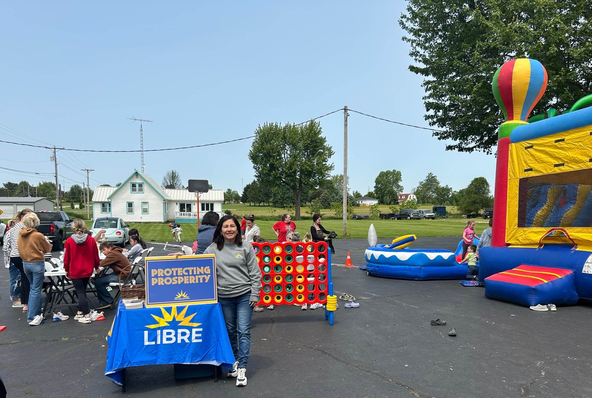 LibreOhio's tweet image. Engaging in the Seneca County community! #ProtectProsperity #TheLibreInitiative