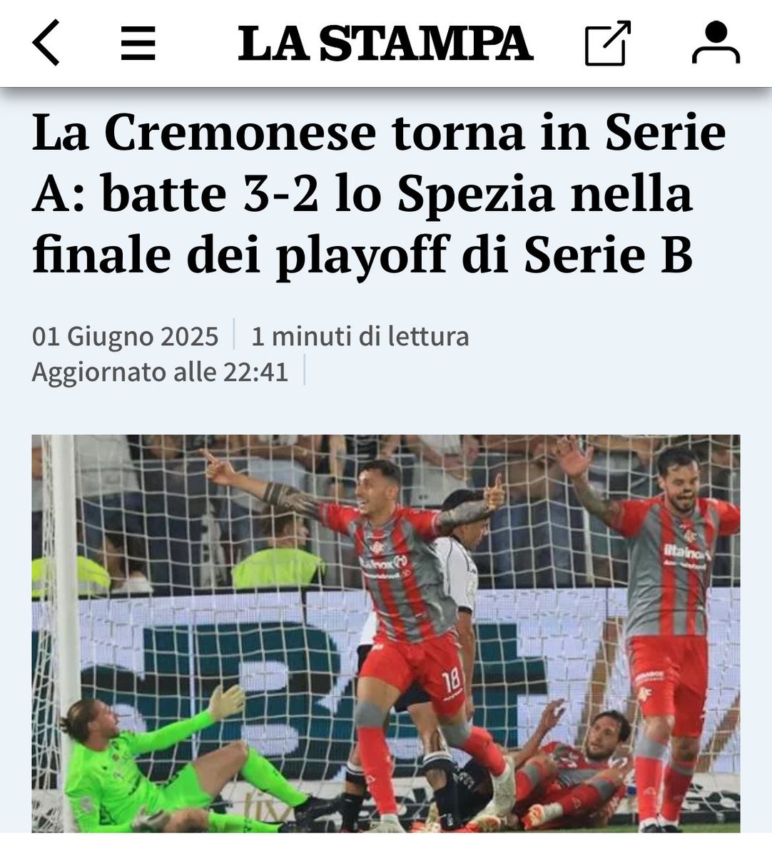 danieleviotti's tweet image. Una buona notizia dal calcio una volta tanto
#ForzaGrigi