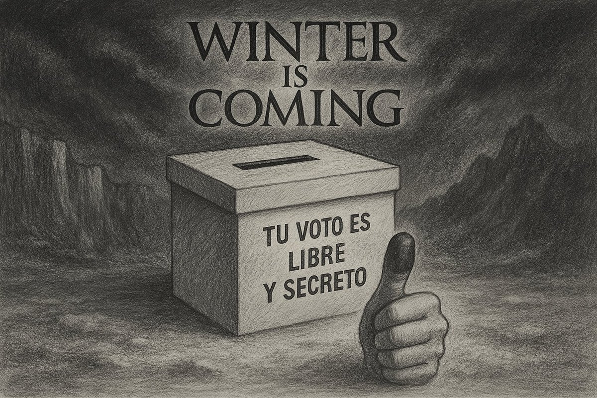 En esta elección, mi voto fue como Jon Snow: valiente, aislado... e ignorado.

En abogadossincorbata.com puedes leer la crónica de mi voto: entre el masoquismo y la esperanza. 

abogadossincorbata.com/entre-el-masoq…

#ElecciónJudicial