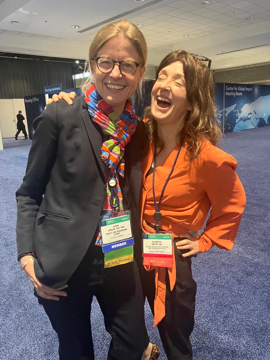 Lizzy Smyth (@lizzysmyth1) on Twitter photo #ASCO25
Karin Jordin is my wonderful co-candidate in the #ESMO elections.
We would both like to remind all <a href="/myESMO/">ESMO - Eur. Oncology</a> members to #vote!
#friends #solidarity #education #ASCO25
Karin Jordin is my wonderful co-candidate in the #ESMO elections.
We would both like to remind all <a href="/myESMO/">ESMO - Eur. Oncology</a> members to #vote!
#friends #solidarity #education