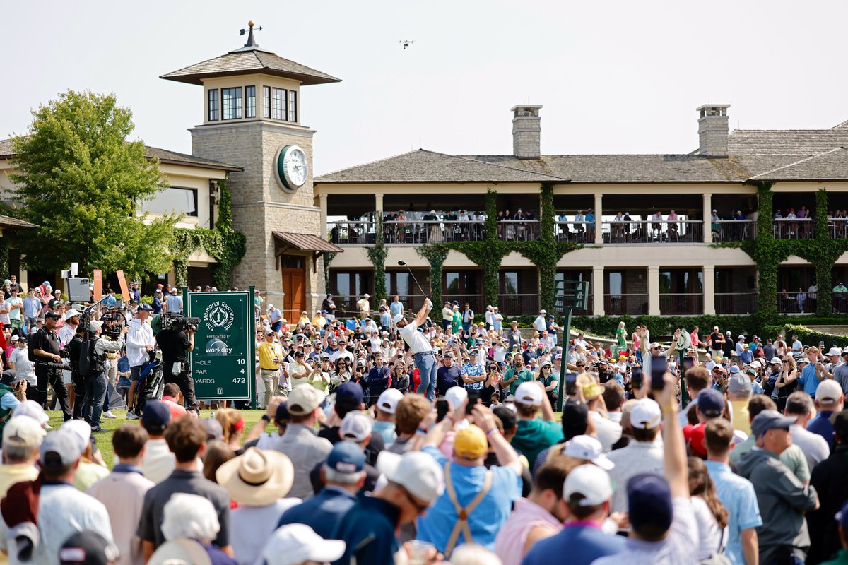 Only two players have successfully defended their title at the Memorial Tournament presented by Workday:

Scottie Scheffler (2024, 2025)

<a href="/TigerWoods/">Tiger Woods</a> (1999, 2000, 2001)

World No. 1 earns his 16th career <a href="/PGATOUR/">PGA TOUR</a> win, including his third of 2025. 

(📷: Getty’s Michael Reaves)