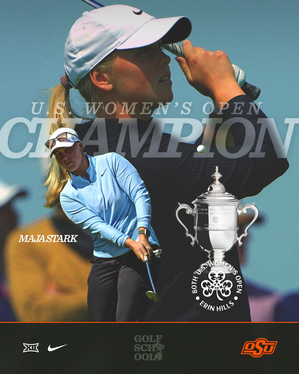 OSU Cowgirl Golf (@osucowgirlgolf) on Twitter photo ๐ด๐จ๐ฑ๐จ ๐บ๐ป๐จ๐น๐ฒ: ๐ผ๐บ ๐ถ๐ท๐ฌ๐ต ๐ช๐ฏ๐จ๐ด๐ท๐ฐ๐ถ๐ต๐๐บ๐ธ
Maja dominates Erin Hills and becomes the second former Cowgirl to win a major championship๐ค
Championships prove that Stillwater, Oklahoma, is home to ๐จ๐๐๐๐๐๐โ๐ ๐ฎ๐๐๐ ๐บ๐๐๐๐๐.
#golfschool | <a href="/maja_stark_1/">Maja Stark</a> ๐ด๐จ๐ฑ๐จ ๐บ๐ป๐จ๐น๐ฒ: ๐ผ๐บ ๐ถ๐ท๐ฌ๐ต ๐ช๐ฏ๐จ๐ด๐ท๐ฐ๐ถ๐ต๐๐บ๐ธ
Maja dominates Erin Hills and becomes the second former Cowgirl to win a major championship๐ค
Championships prove that Stillwater, Oklahoma, is home to ๐จ๐๐๐๐๐๐โ๐ ๐ฎ๐๐๐ ๐บ๐๐๐๐๐.
#golfschool | <a href="/maja_stark_1/">Maja Stark</a>