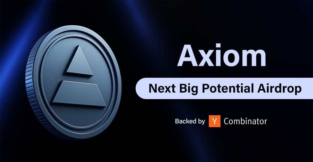 Next Big Potential Airdrop for Perp Traders! 🪂

Meet Axiom

Axiom [<a href="/AxiomExchange/">Axiom</a>] is a decentralized trading platform on Solana, offering fast, low-fee trading for memecoins, perpetual contracts, and yield farming.

Backed by Y Combinator

🔶 Y Combinator is one of the world’s