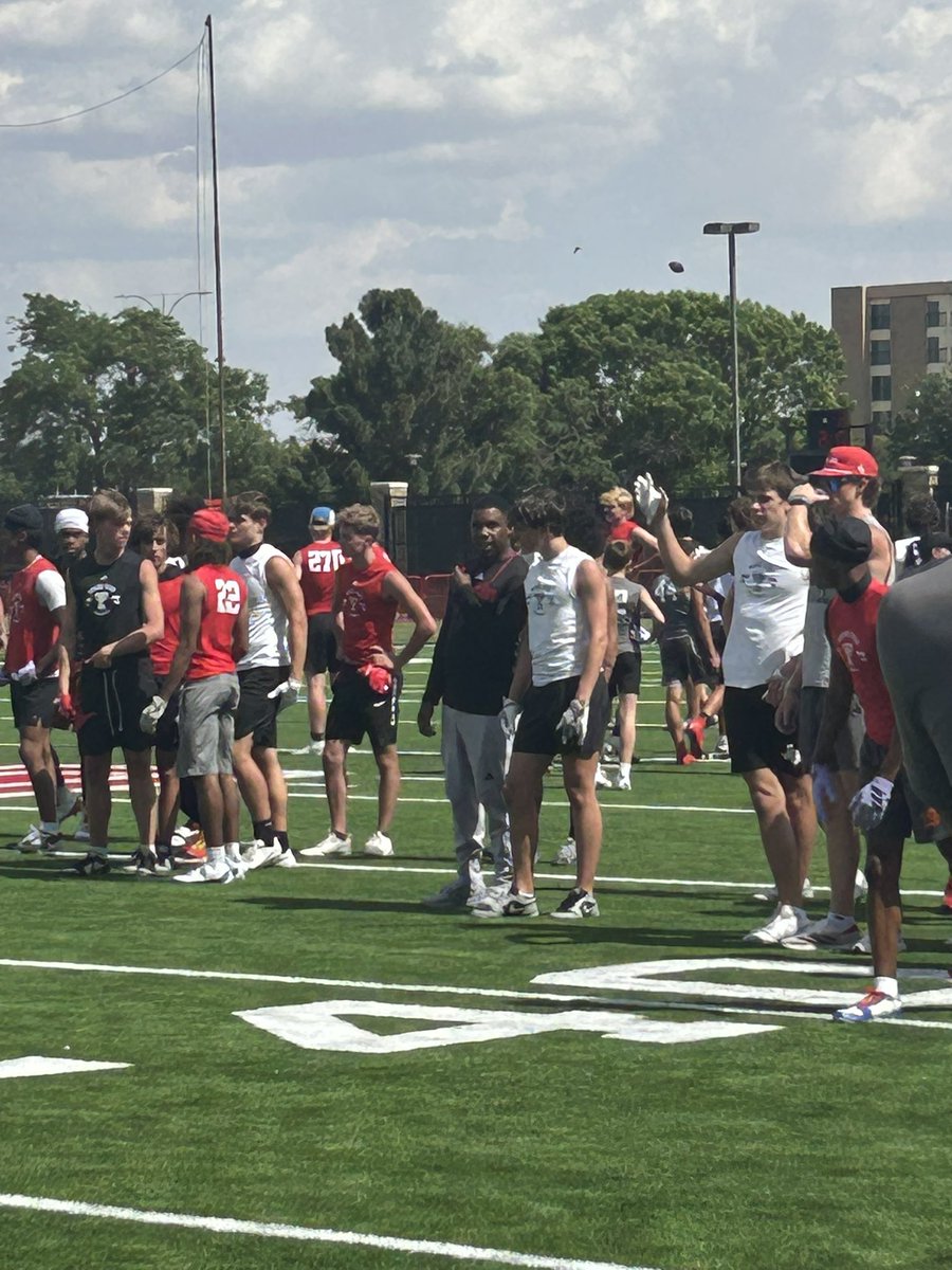 Brayden83698737's tweet photo. Texas tech Football Camp 2025 https://t.co/75xdV46m4Q