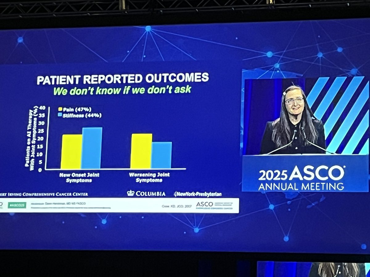 Laura Esfeller (@lauraesfeller) on Twitter photo Incredible lecture from <a href="/SWOG/">SWOG Cancer Research Network</a>’s own Dr. Dawn Herschman, someone who truly does patient-centered care, regarding PROs: All treatments are tolerable when you don’t ask patients how they feel. SO TRUE! #ASCO25 #patientoutcomes #cancercare Incredible lecture from <a href="/SWOG/">SWOG Cancer Research Network</a>’s own Dr. Dawn Herschman, someone who truly does patient-centered care, regarding PROs: All treatments are tolerable when you don’t ask patients how they feel. SO TRUE! #ASCO25 #patientoutcomes #cancercare