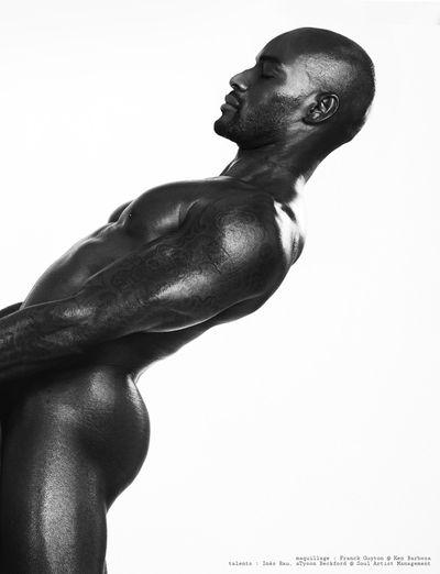 tyson beckford &amp; ines rau for OOB magazine, 2013