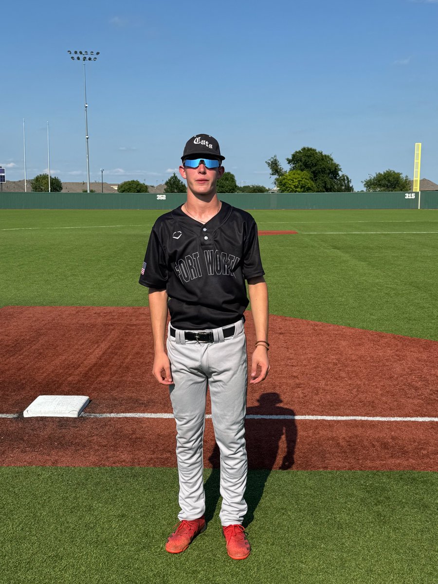 F: <a href="/FWCats_Kirby/">Ft. Worth Cats Baseball Club</a> Black 10, Wow Factor Texas 2026 6
PoG: Cameron David 2-3, 2B, 3 RBI, R
Hitter: <a href="/gonzalez_rylan/">Rylan Gonzalez</a> 2-2, 2 RBI, R
Notable: Trevor Stum 3-3, 2B, RBI, R