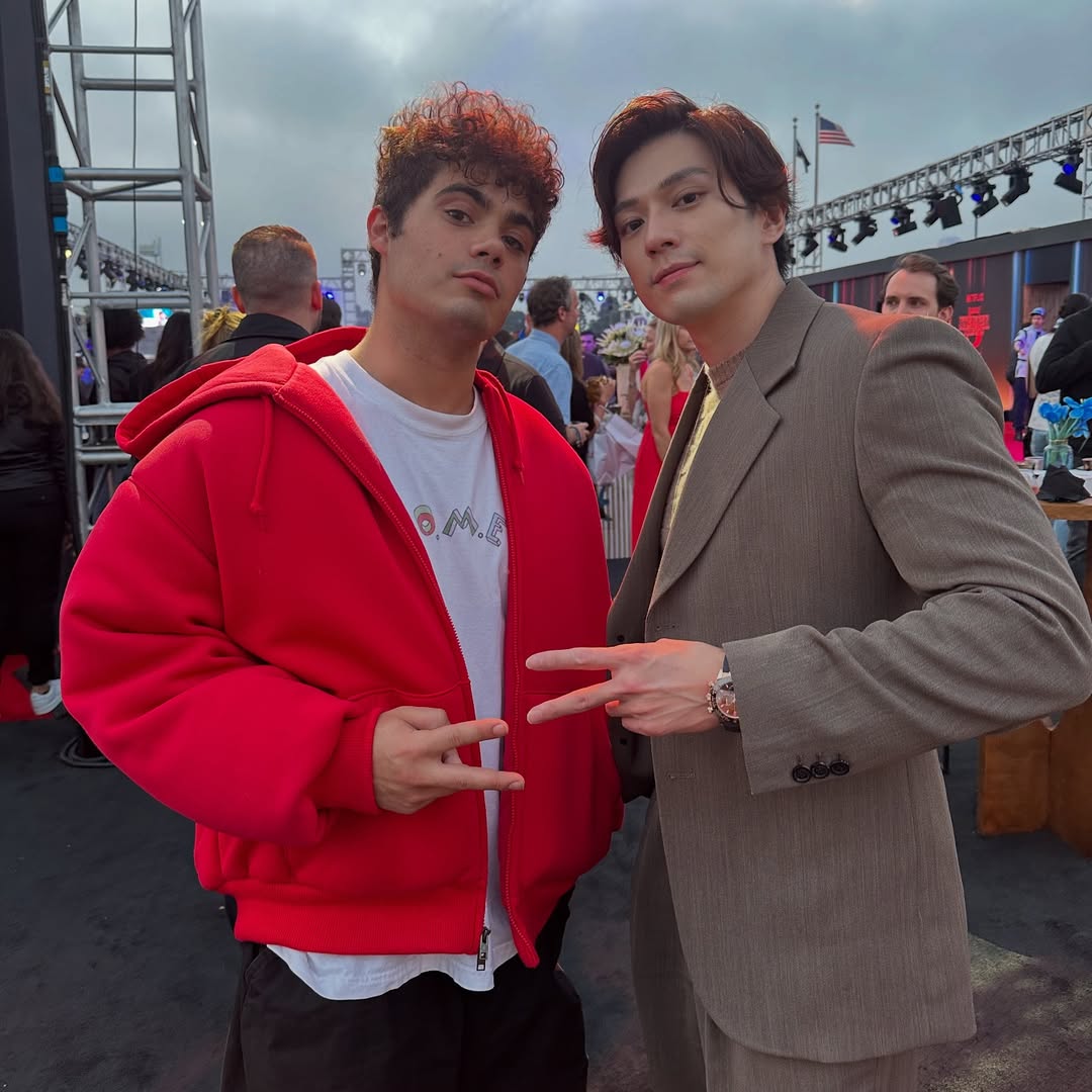 emerytkelly instagram update with Mackenyu