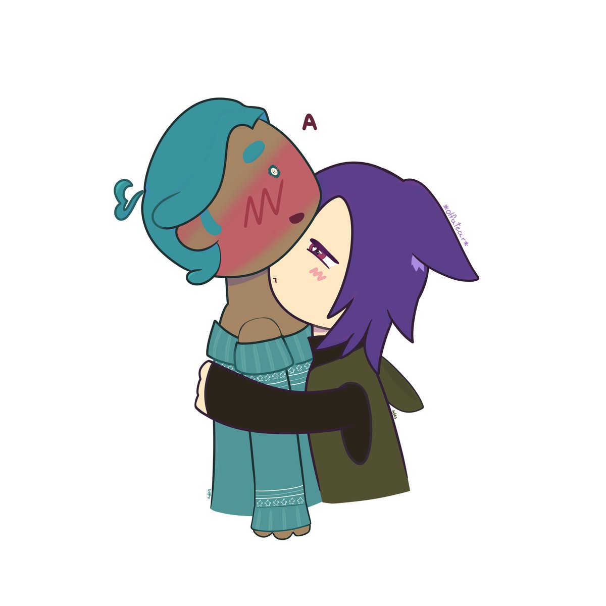 AdeAnonimouse's tweet photo. También hice este otro, pero me dió un poco de penita 👉👈
#Fhs #LOBBO #BxB https://t.co/Q2WRHxtnFC