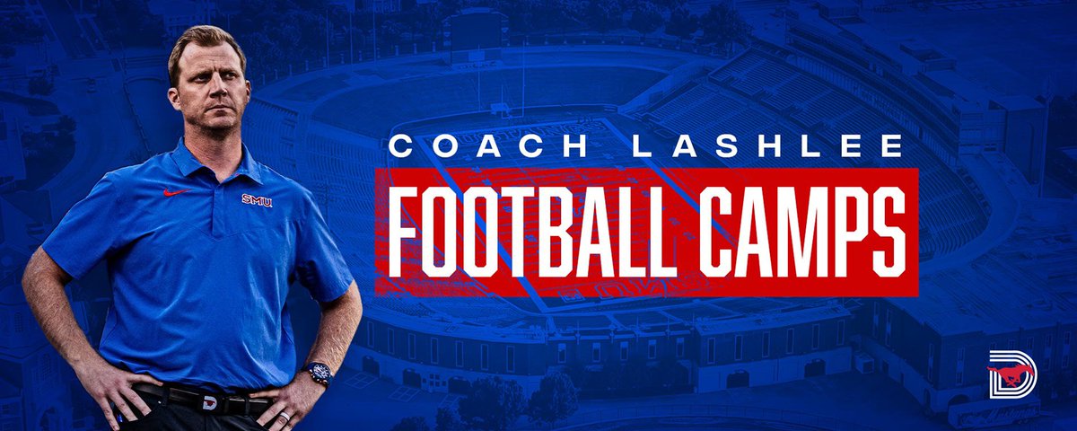 I will be attending the SMU Mega camp tommorow and i’m excited to compete <a href="/rhettlashlee/">Rhett Lashlee</a> <a href="/H_Gray94/">Hakim Gray 🏈</a> <a href="/CoachBeckley/">John Beckley</a> <a href="/A_G_Waseem/">A G Waseem</a>