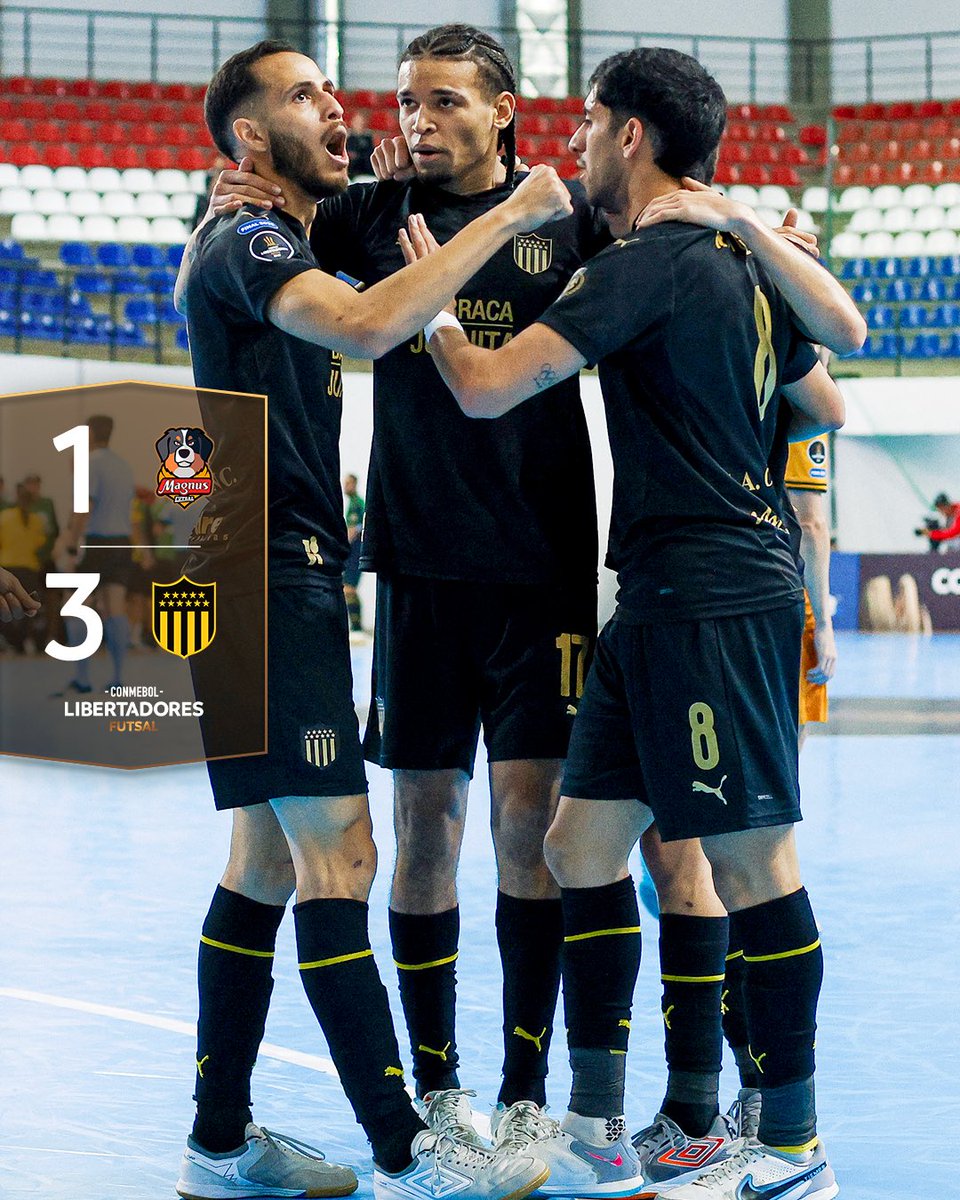 <a href="/MagnusFutsal/">Magnus Futsal</a> <a href="/FutbolSalaCAP/">PEÑAROL | Fútbol Sala Masculino</a> ⚫🟡🏆 ¡Todo fue Manya! En una Final histórica <a href="/FutbolSalaCAP/">PEÑAROL | Fútbol Sala Masculino</a> se quedó con el triunfo y la CONMEBOL #LibertadoresFS