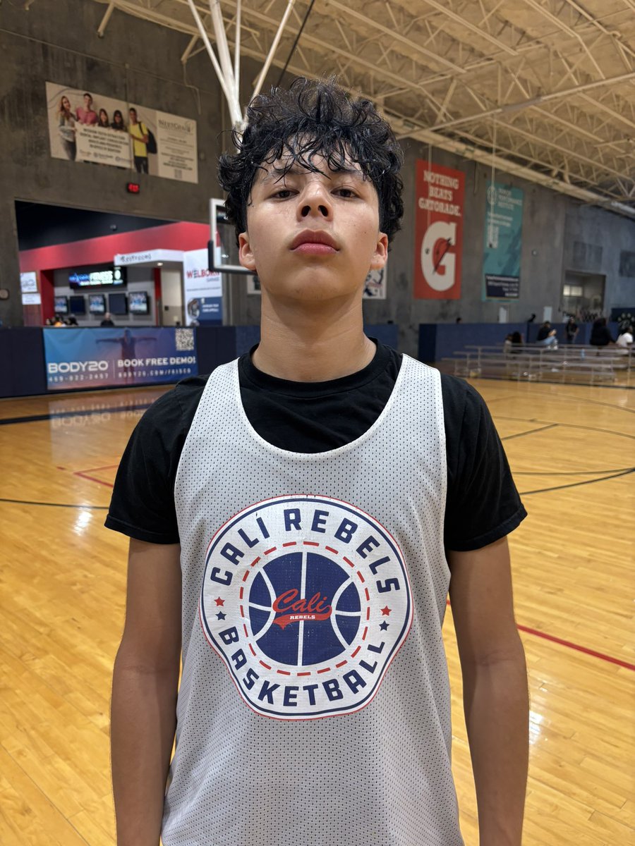 Matthew Topete | Cali Rebels Long Beach | 2026 | 5’9 G | Downey HS (CA)
Scored 28 points in a tough championship loss, showcasing a smooth and consistent shooting stroke. Knocked down seven threes and stayed confident under pressure. <a href="/m4tthew_topete/">Matthew Topete</a>