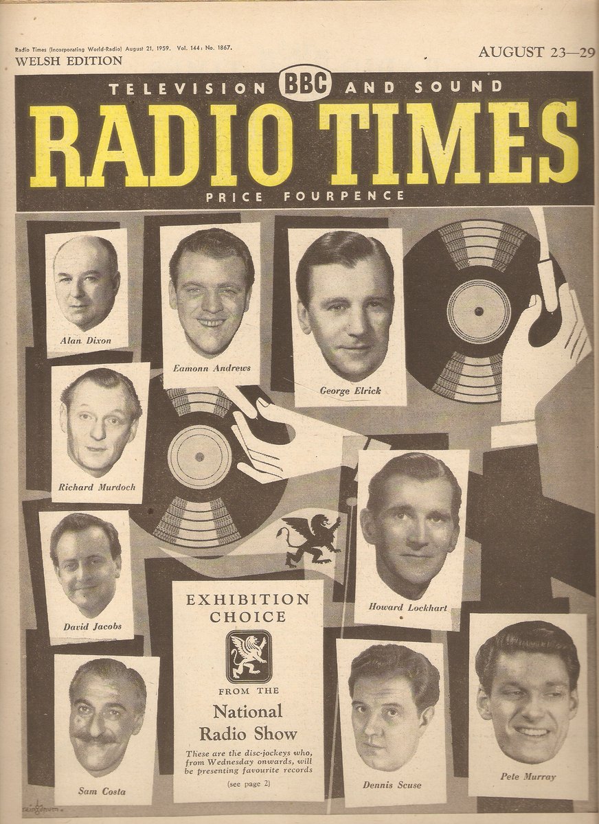 Andy Walmsley (@radiojottings) on Twitter photo At 10 am today Pete Murray will appear on Boom Light to announce the switch-on of a number of DAB+ transmitters. A true radio veteran, 99 year old Pete is pictured here on the cover of the <a href="/RadioTimes/">Radio Times</a> in August 1959 <a href="/BoomRadioUK/">BoomRadioUK</a> At 10 am today Pete Murray will appear on Boom Light to announce the switch-on of a number of DAB+ transmitters. A true radio veteran, 99 year old Pete is pictured here on the cover of the <a href="/RadioTimes/">Radio Times</a> in August 1959 <a href="/BoomRadioUK/">BoomRadioUK</a>