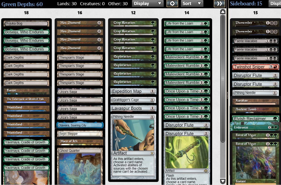 SproutsMtg's tweet image. Ok, this has been one of my absolutely sickest challenge wins
Against Omni final boss @Taddy_99 who played so well
Can you guess how I got this Marit Lage?