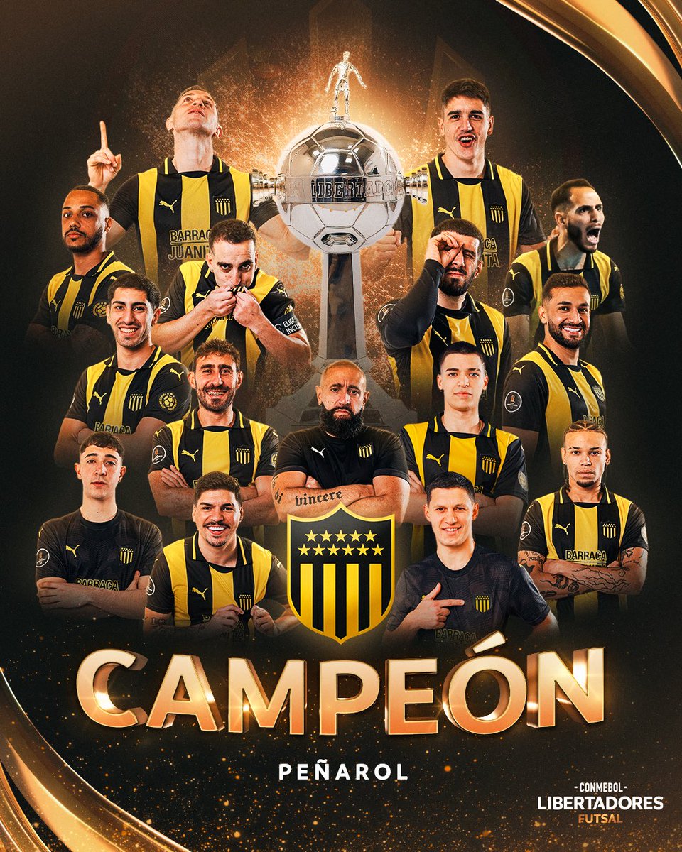 Peñarol campeón de América en fútbol.
Peñarol campeón de América en basket. 
Peñarol campeón de América en rugby.
Peñarol campeón de América en futsal.
