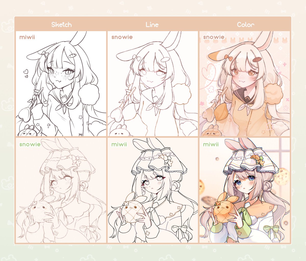 ส Miwii Chi ษ (@miwiichi) on Twitter photo ๐งกMy sweet friend <a href="/iceysnowie/">Snowie โ๏ธ</a> and I were inspired by this lovely idea to do something similar with our oc's.๐ฅ
แฒ๏ธต๐ผ ๐งกMy sweet friend <a href="/iceysnowie/">Snowie โ๏ธ</a> and I were inspired by this lovely idea to do something similar with our oc's.๐ฅ
แฒ๏ธต๐ผ