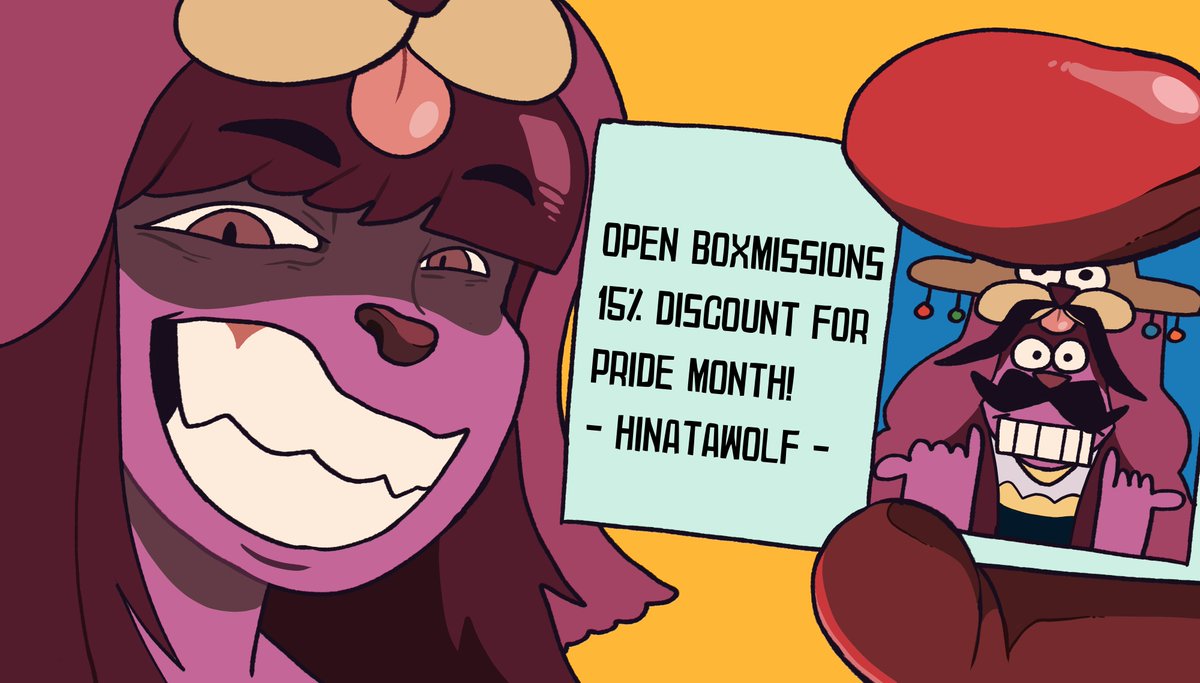 BOXMISSIONS OPEN!!

Pride Month is here, and we have special offers for you, valid for this month, for everyone!

Limited slots!