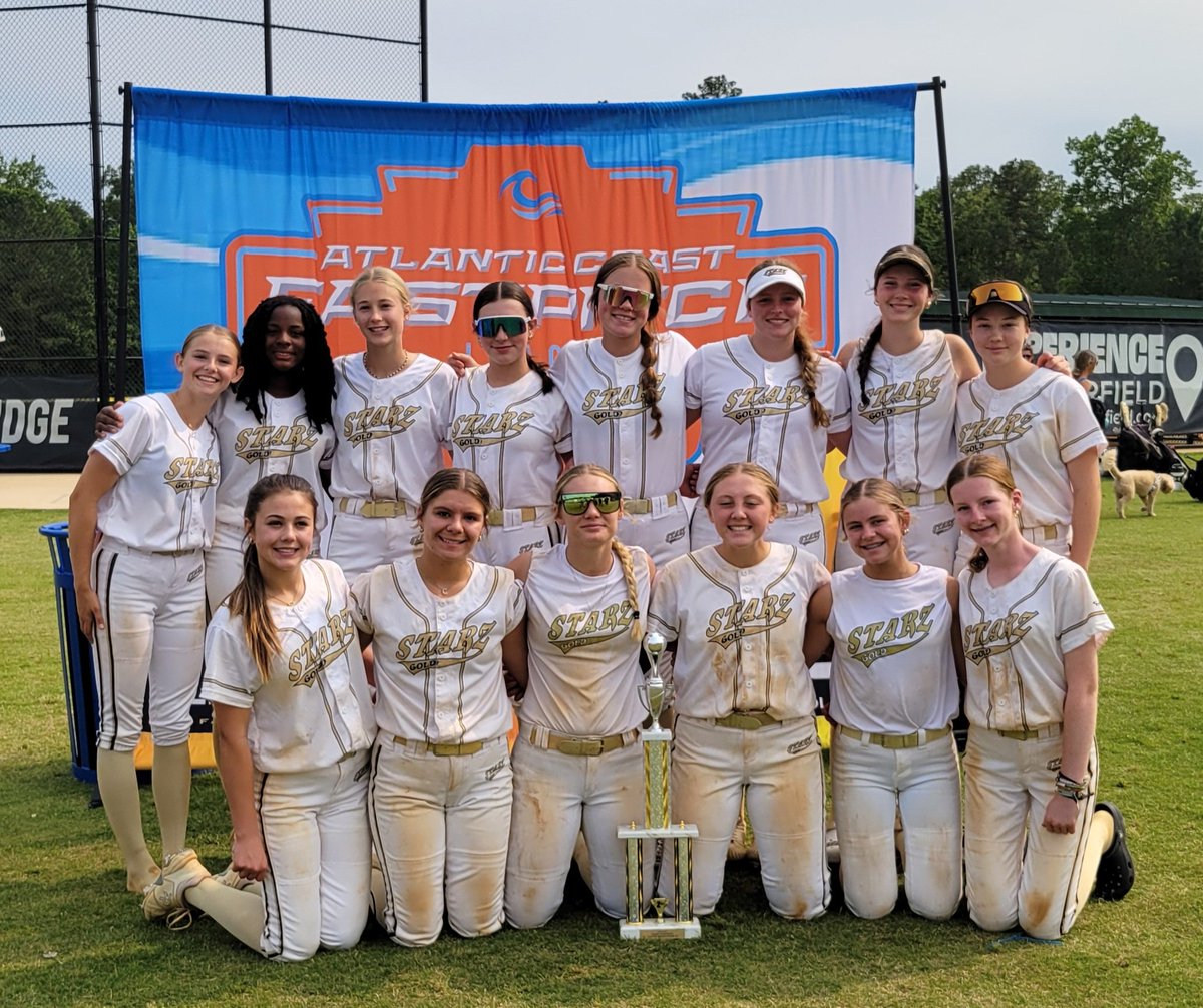 HannahEmerson2029 (@hemerson2029) on Twitter photo What a weekend for this amazing group! <a href="/StarzGold_14u/">Starz Gold 16u (Bunn)</a> played up to 16U in ACFL Summer Championship and came in runners-up!
So proud of this scrappy team!!!
Blessed to help out in the ⭕️ with 20 Ks for 64 batters faced.
Amazing work y'all!!! 💛🖤💛🖤
<a href="/CoachBrandon24/">Brandon Perks</a> <a href="/StarzGold/">StarzGold</a> What a weekend for this amazing group! <a href="/StarzGold_14u/">Starz Gold 16u (Bunn)</a> played up to 16U in ACFL Summer Championship and came in runners-up!
So proud of this scrappy team!!!
Blessed to help out in the ⭕️ with 20 Ks for 64 batters faced.
Amazing work y'all!!! 💛🖤💛🖤
<a href="/CoachBrandon24/">Brandon Perks</a> <a href="/StarzGold/">StarzGold</a>