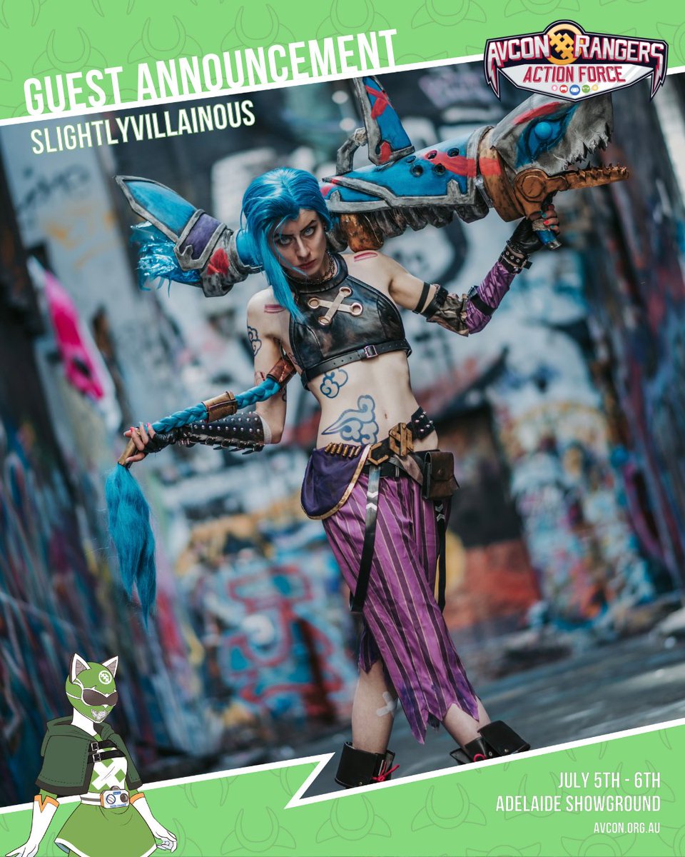 TeamAVCon_'s tweet photo. SlightlyVillainous will be at AVCon 2025!

SlightlyVillainous is a Melbourne-based cosplayer, content creator and ex-competitive dancer who started their online journey in 2018 and cosplay journey shortly before that. 

Keep an eye out for this villainous cosplayer at AVCon. https://t.co/mUMgI5oS65