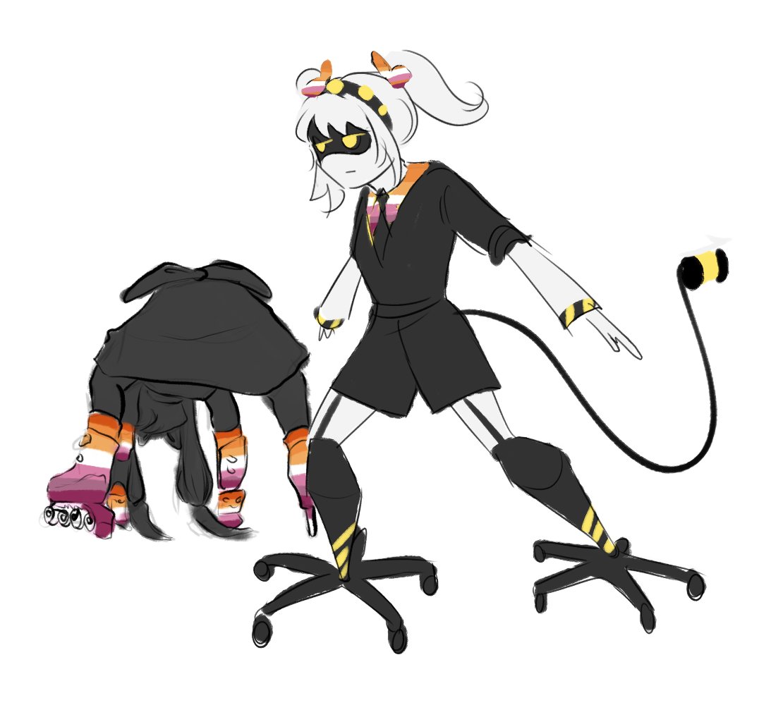 happy pride month
magma collab with <a href="/KaffeKorel/">KaffeKorel</a> 

#murderdrones #jessa