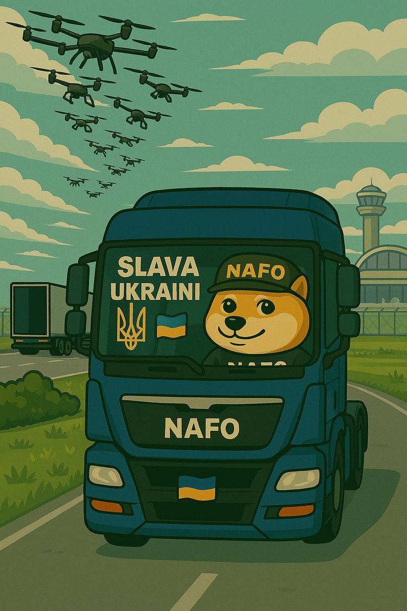 Special Ukrainian Delivery. Always on Time. Always a Surprise. Always leaving cheering Faces. Thats not a Motto its a Lifestyle! #BombDaPlanes #BoomGoesRussia #SlavaUkraini #nafo