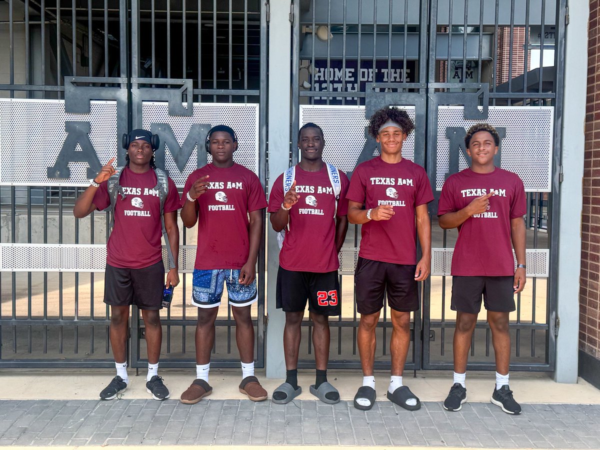 Had a great camp and experience today at A&amp;M #texasaggies