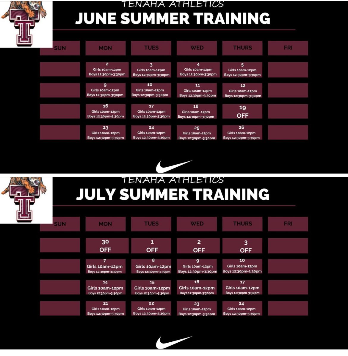 The Ultimate Equalizer and Separator is here.. Summer Strength/Conditioning and skills. This is where athletes/teams that are a a little behind have the opportunity to gain ground and catch up, and where the teams/athletes that are ahead have the opportunity to separate.