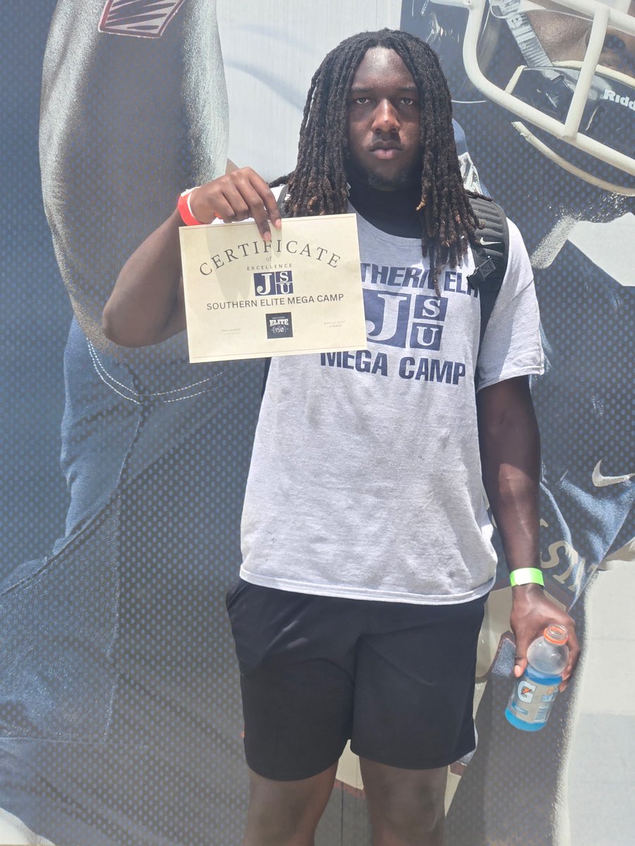 Blessed to be selected top performers in my position for the southern elite mega camp 🐅 <a href="/KoachJack_79/">Coach Aaron Jackson</a> <a href="/TheRealJavJones/">TheeCoachJavancyJones</a> <a href="/AycockJacob/">coachaycock</a> <a href="/CoachCT3/">Darrell Cvitanovich III</a> <a href="/bolarcj/">CJ Bolar</a> <a href="/coachKnight_T/">Tyler Knight</a> <a href="/Coach_Taylor8/">Dallas Taylor</a>