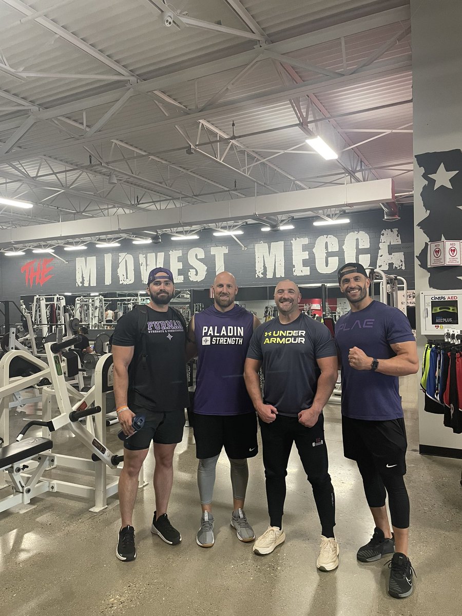 Coach Bernardi (@furmanstrength) on Twitter photo May was one for the ages
Named director of Football Strength and conditioning with <a href="/WMU_Football/">Western Michigan Football</a> β
Received my <a href="/CSCCaofficial/">CSCCa</a> Master Strength Conditioning Coach certification surrounded by family and friends β
Spoke <a href="/Sorinex/">Sorinex</a> Summer Strong with <a href="/BernardiKaitlyn/">Kaitlyn Bernardi</a> May was one for the ages
Named director of Football Strength and conditioning with <a href="/WMU_Football/">Western Michigan Football</a> β
Received my <a href="/CSCCaofficial/">CSCCa</a> Master Strength Conditioning Coach certification surrounded by family and friends β
Spoke <a href="/Sorinex/">Sorinex</a> Summer Strong with <a href="/BernardiKaitlyn/">Kaitlyn Bernardi</a>