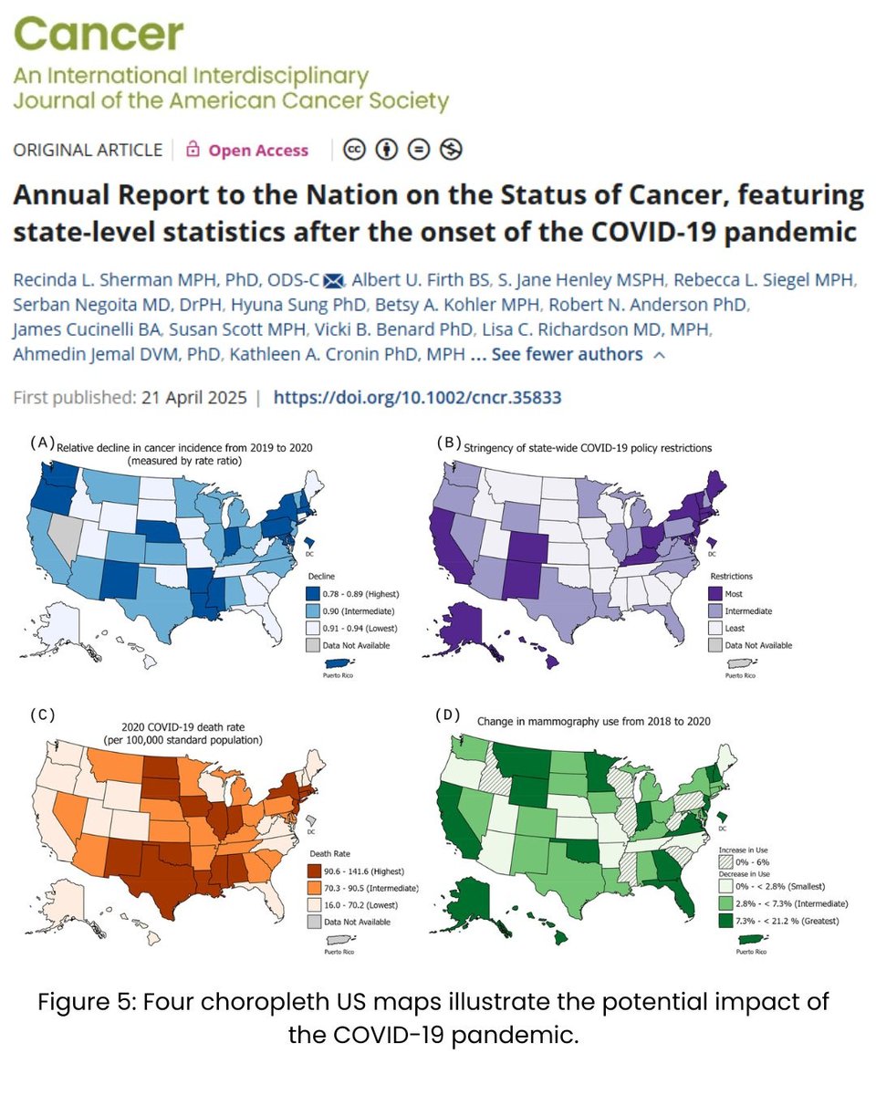 ACS Journal Cancer (@journalcancer) on Twitter photo Seeking a data-driven read during #ASCO25? 📊 Check out the newly released Annual Report to the Nation on the Status of Cancer—a detailed snapshot of U.S. cancer statistics.
Essential reading for anyone tracking cancer control progress:
🔗 acsjournals.onlinelibrary.wiley.com/doi/full/10.10…
<a href="/OncoAlert/">OncoAlert</a> Seeking a data-driven read during #ASCO25? 📊 Check out the newly released Annual Report to the Nation on the Status of Cancer—a detailed snapshot of U.S. cancer statistics.
Essential reading for anyone tracking cancer control progress:
🔗 acsjournals.onlinelibrary.wiley.com/doi/full/10.10…
<a href="/OncoAlert/">OncoAlert</a>