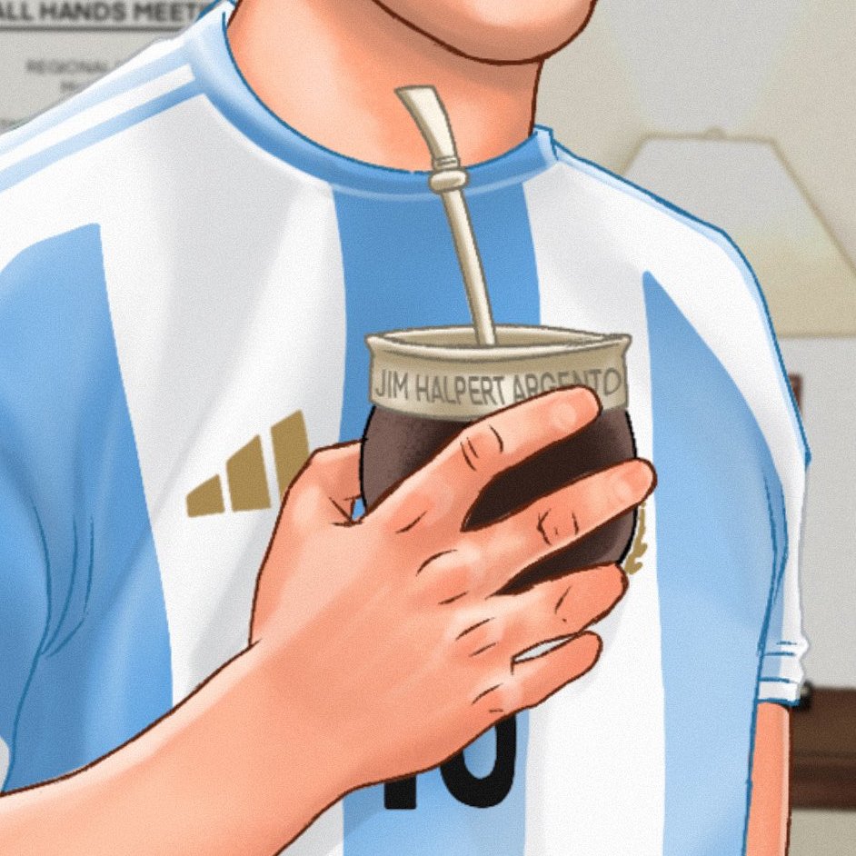 sapillopillo's tweet image. finally, jim argento.

vayan a seguir a @itzoearttt que hace ilustraciones personalizadas de the office y de otras sitcoms ❤️