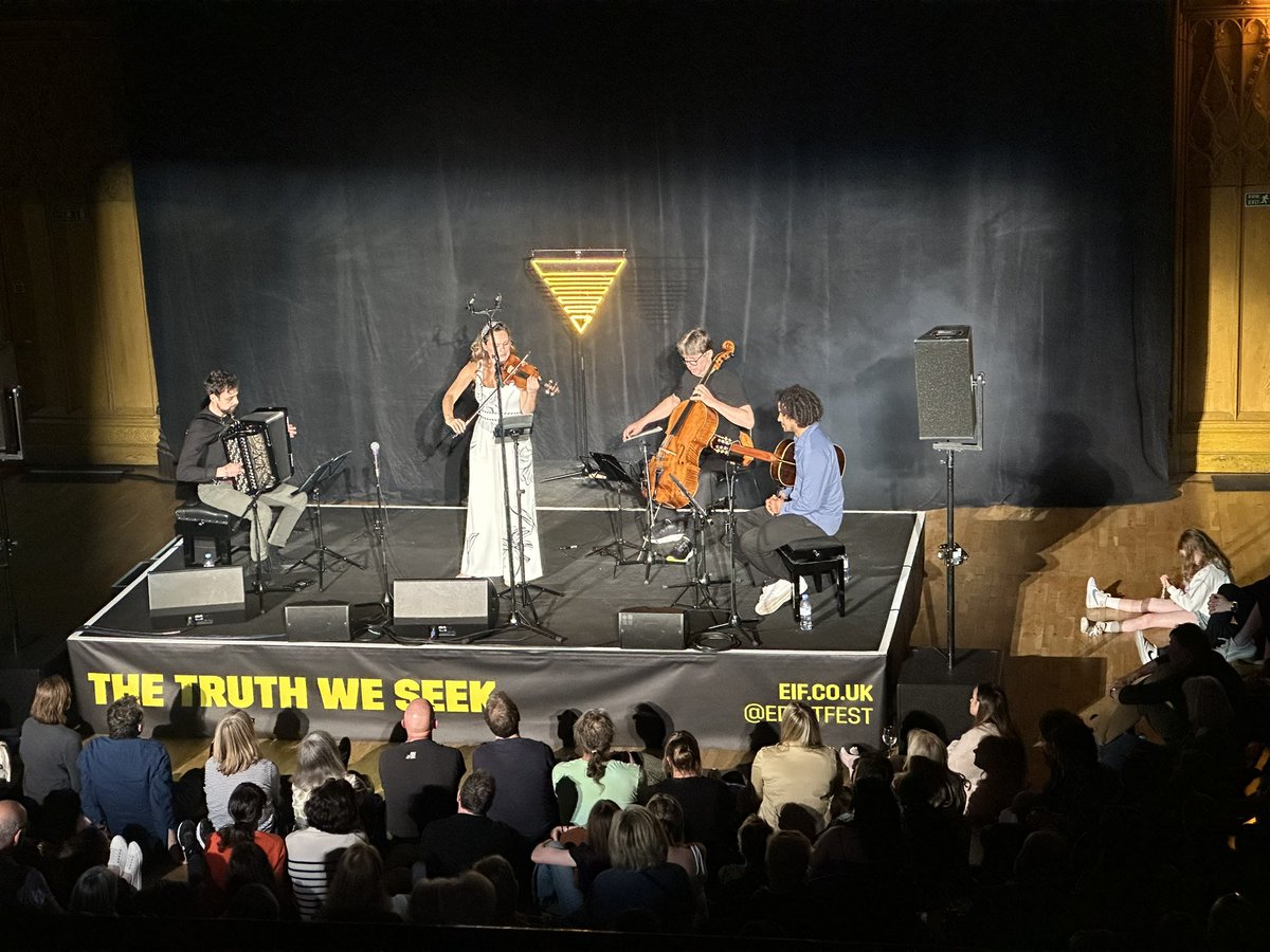 HelenHowOsteo's tweet image. 🎼 Poetic & Elegant
Crowdfunded gigs bringing world-leading musicians
into iconic independent venues —
raw, intimate, electric.
Classical music, reimagined for now.
🎶 Jack & Jack @through_t_noise
@NickyBenedetti
classical music, raw and radiant.
A night to remember. 🎻
