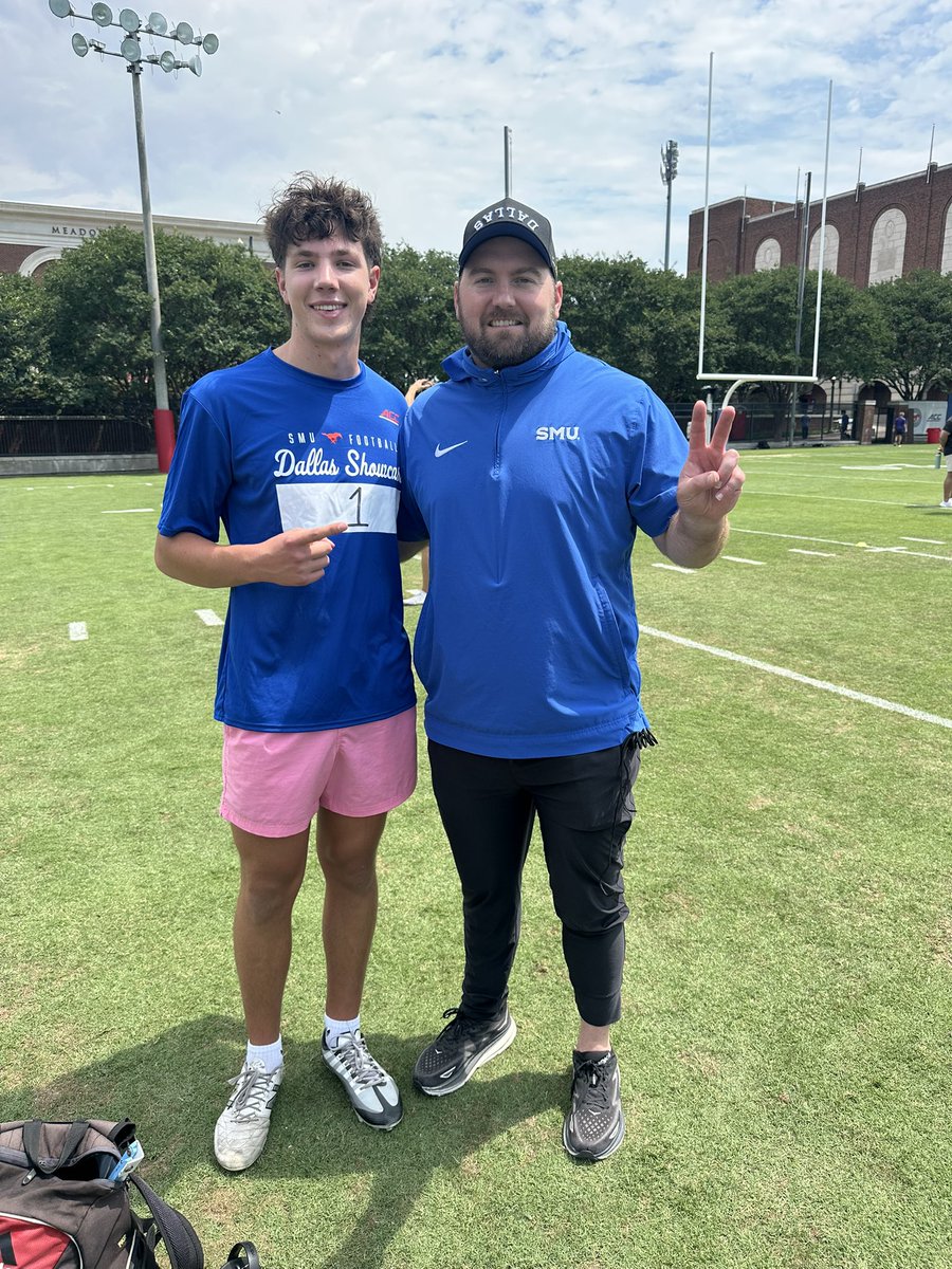 j_hossmannlees's tweet image. Had a great time at the SMU camp. It was great meeting @CoachKyleCooper @Coach_Horny @CoachSukenik @NickFullerton00
Qualified for kickoff final and charted field goals pretty well in some unpredictable winds
@8nicknovak @NewGenKicking @JamilSiegmund1 @ballcoachIrelan