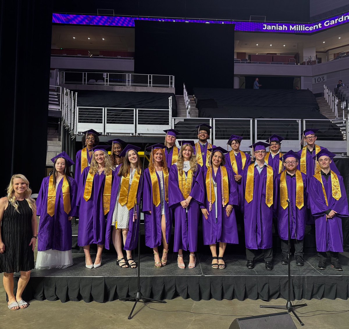 CTChorale's tweet image. Congrats to the CTChorale class of 2025! 💜💛