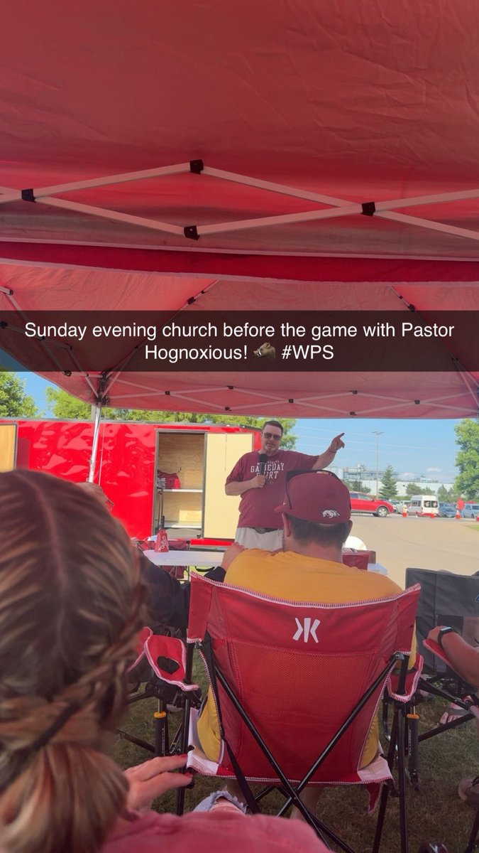 daveprestonjr's tweet image. Pregame Devo! #GodWins #DontQuit #Believe #WPS 🐗