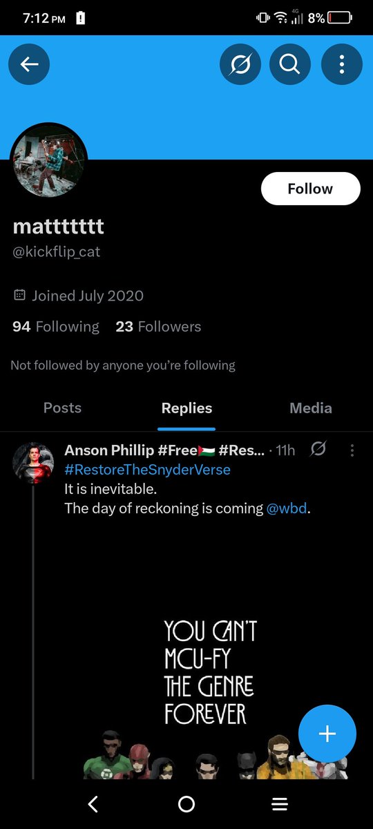 Anson Phillip #Free🇵🇸 #RestoreTheSnyderVerse tweet media
