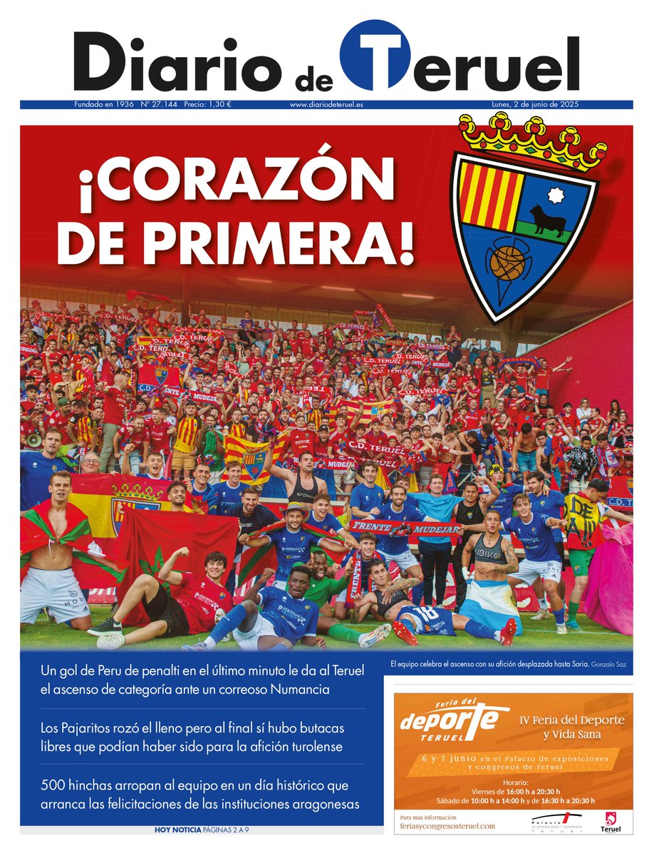 La portada del lunes