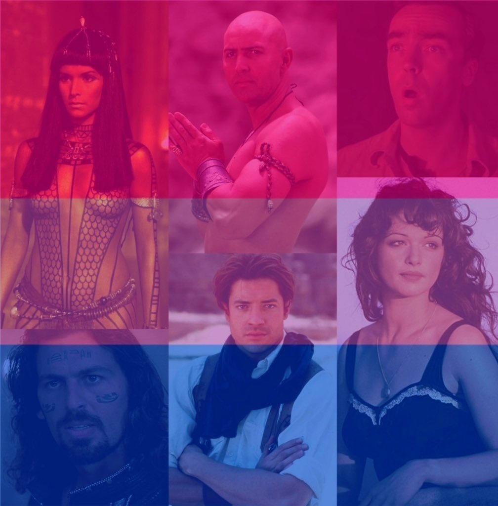 Happy Pride Month to the cast of the 1999 cinematic masterpiece The Mummy and all the awakenings viewing it inspired