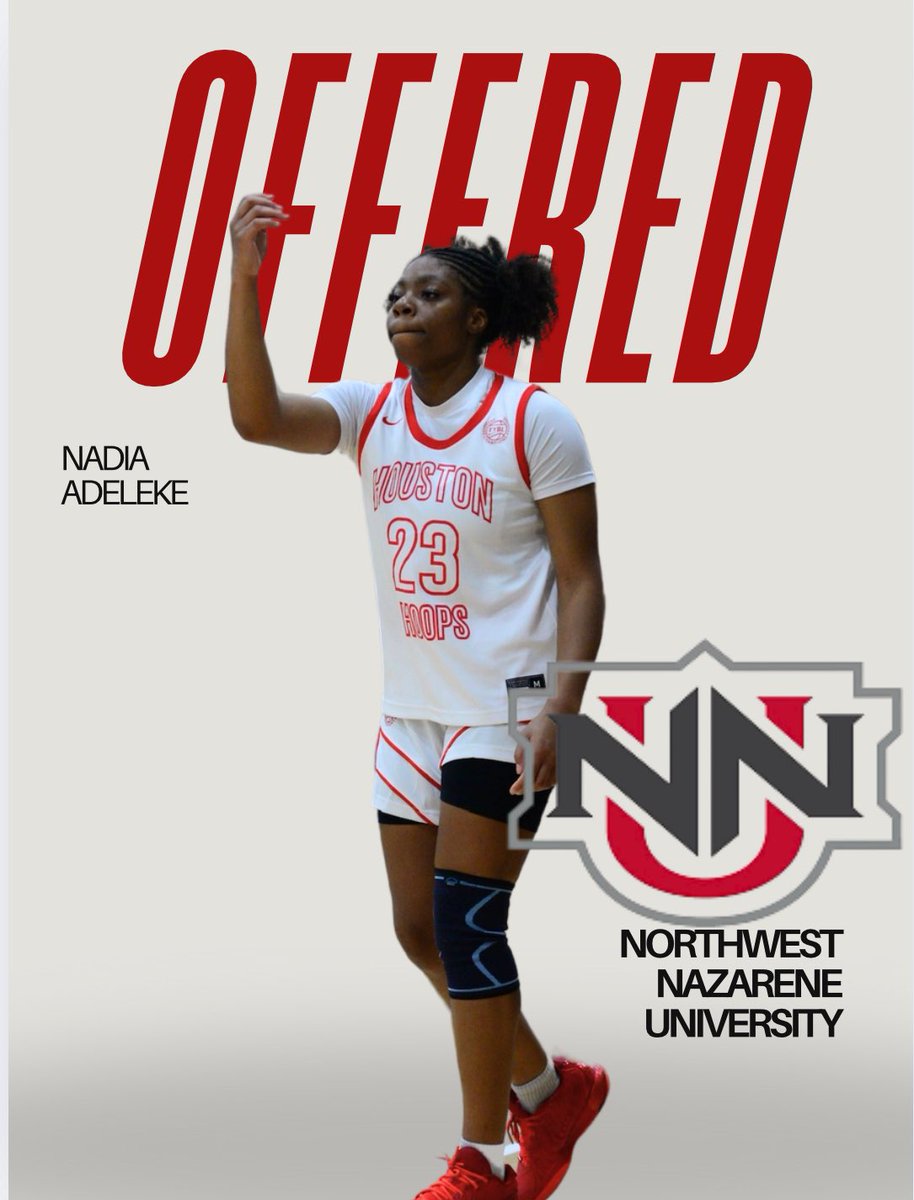 Nadia Adeleke (@nadiaadeleke26) on Twitter photo I am so greatful and honored to receive an offer to play Northwest Nazarene University! Thank you Coach Steele for believing in me! β€οΈπ€ <a href="/NNUSports/">NNU Nighthawks</a> <a href="/NnuWbb/">NNU WBB</a> <a href="/Nadine26Adeleke/">Nadine Adeleke</a> <a href="/HHoopsCTXGBB/">Lady Houston Hoops CenTx</a> <a href="/pablodgreat/">Paul Adeleke</a> <a href="/LadyRangerBball/">Vista Ridge Bball</a> I am so greatful and honored to receive an offer to play Northwest Nazarene University! Thank you Coach Steele for believing in me! β€οΈπ€ <a href="/NNUSports/">NNU Nighthawks</a> <a href="/NnuWbb/">NNU WBB</a> <a href="/Nadine26Adeleke/">Nadine Adeleke</a> <a href="/HHoopsCTXGBB/">Lady Houston Hoops CenTx</a> <a href="/pablodgreat/">Paul Adeleke</a> <a href="/LadyRangerBball/">Vista Ridge Bball</a>