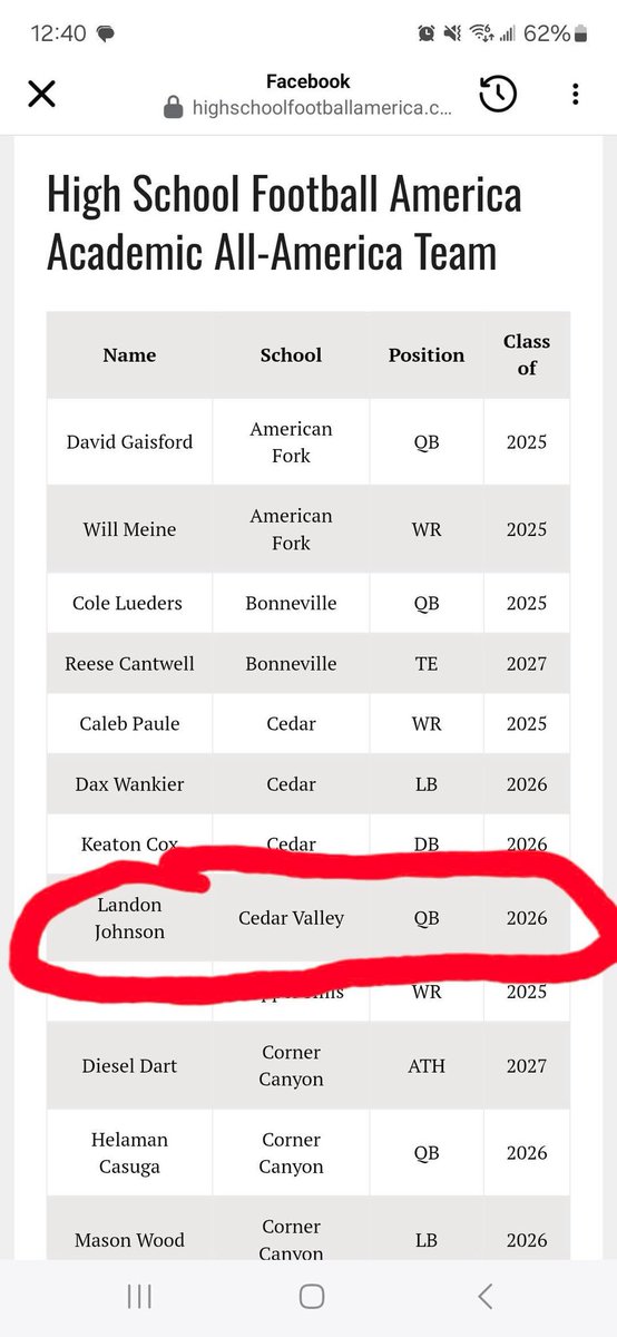 Landon.Johnson2026 (@ljohnson2026) on Twitter photo 