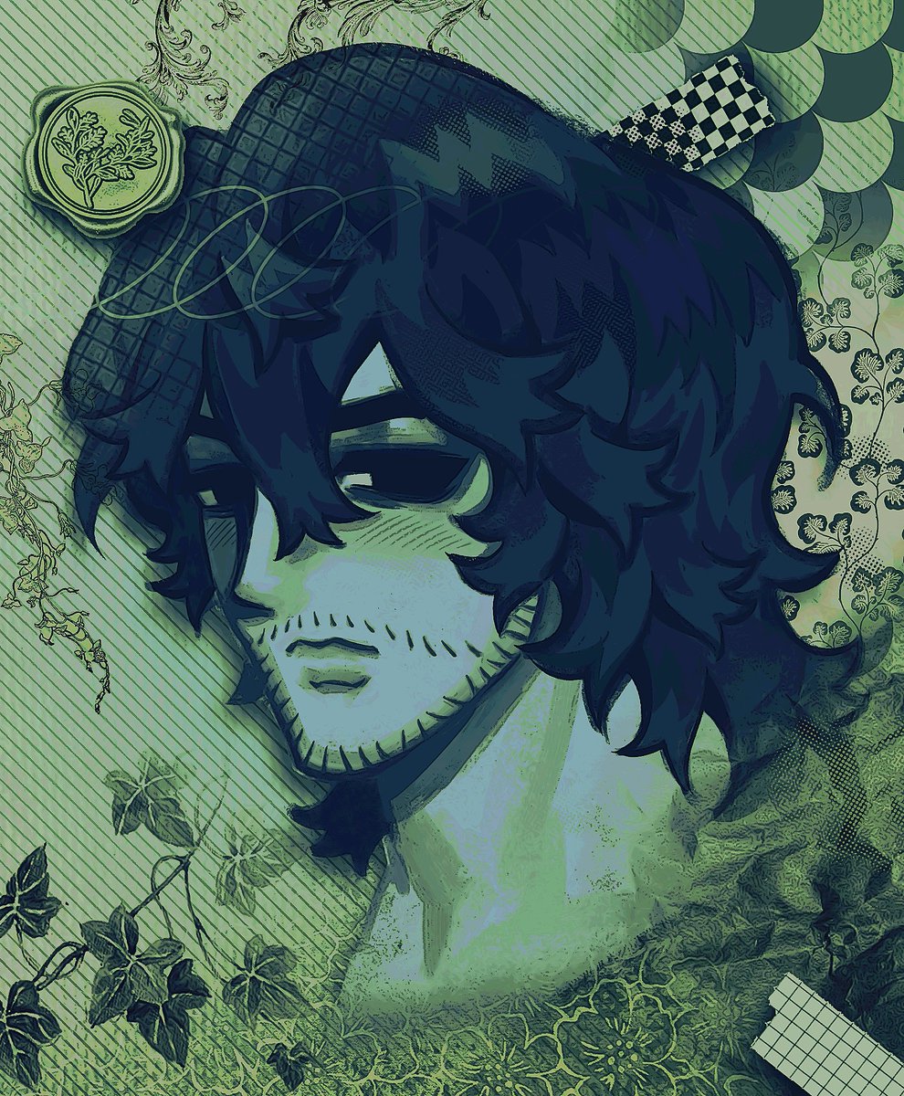 samoyed_void's tweet image. experimenting with collages ^_^