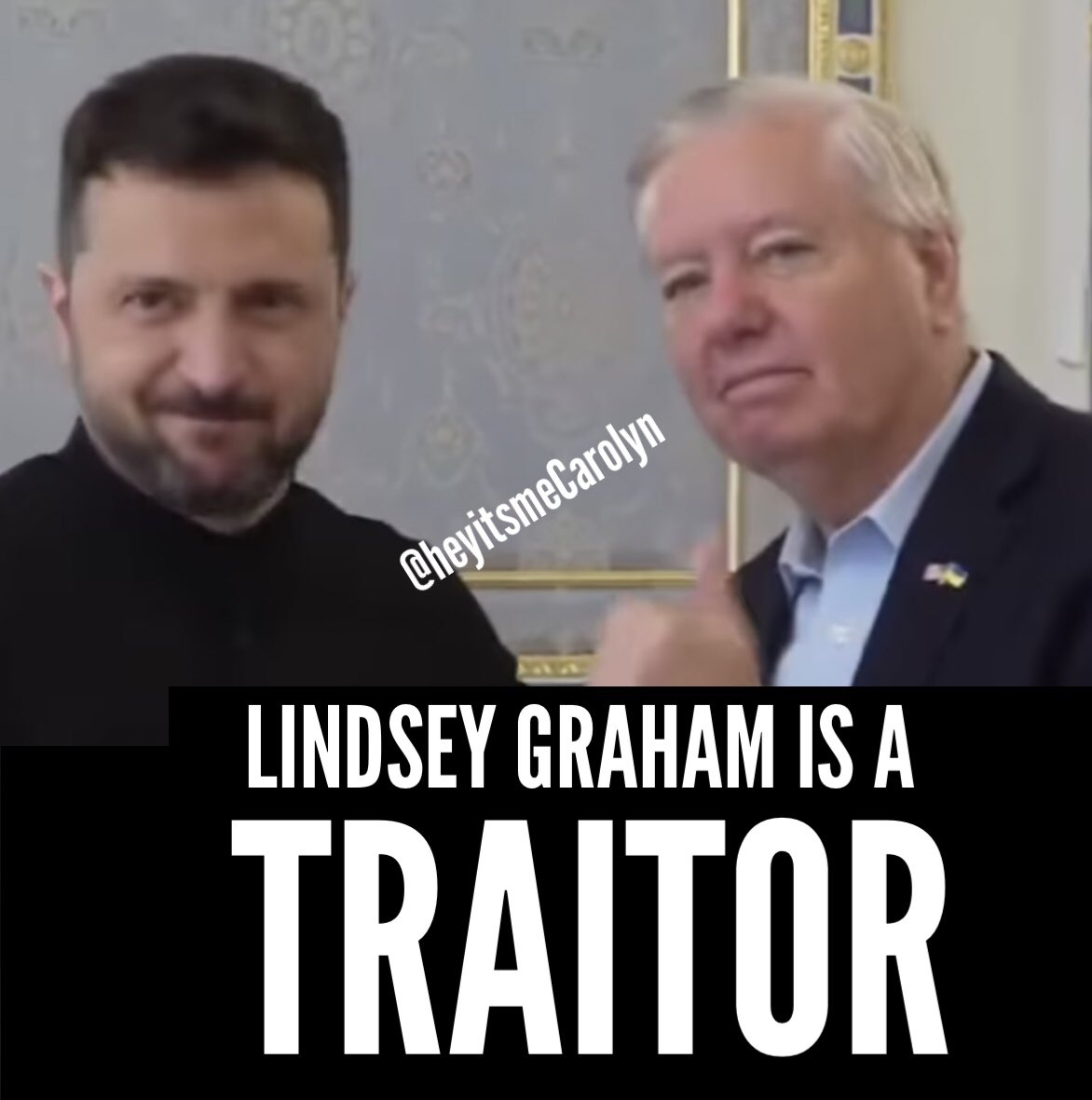 Lindsey Graham is a TRAlT0R👇